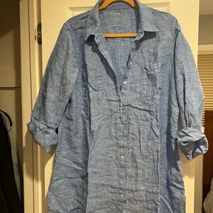 Lily Pulitzer Linen Bathing-suit Coverup